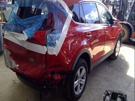 2014 TOYOTA RAV4, XLE, RED, 2.5L, AT, AWD,  Z25008